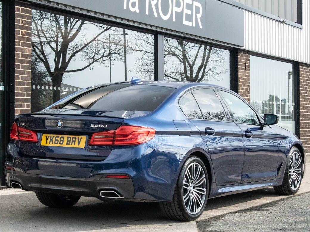 BMW 5 Series 2.0 520d xDrive M Sport Plus Auto Saloon Diesel Mediterranean Blue Metallic