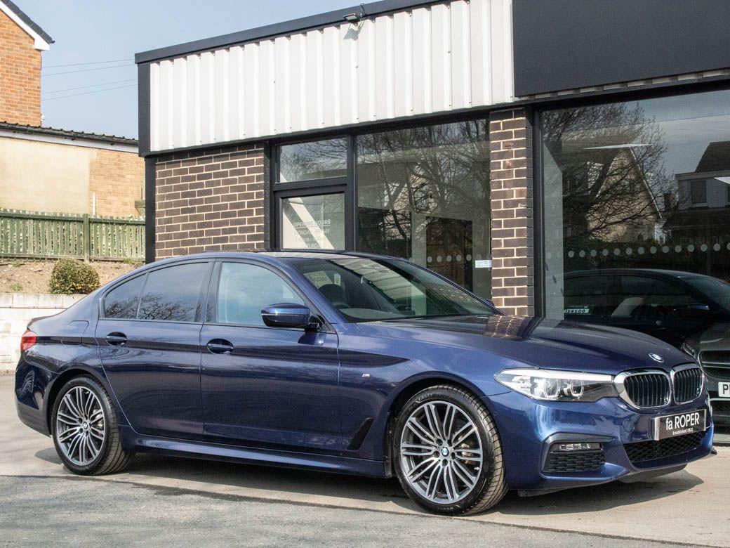 BMW 5 Series 2.0 520d xDrive M Sport Plus Auto Saloon Diesel Mediterranean Blue Metallic