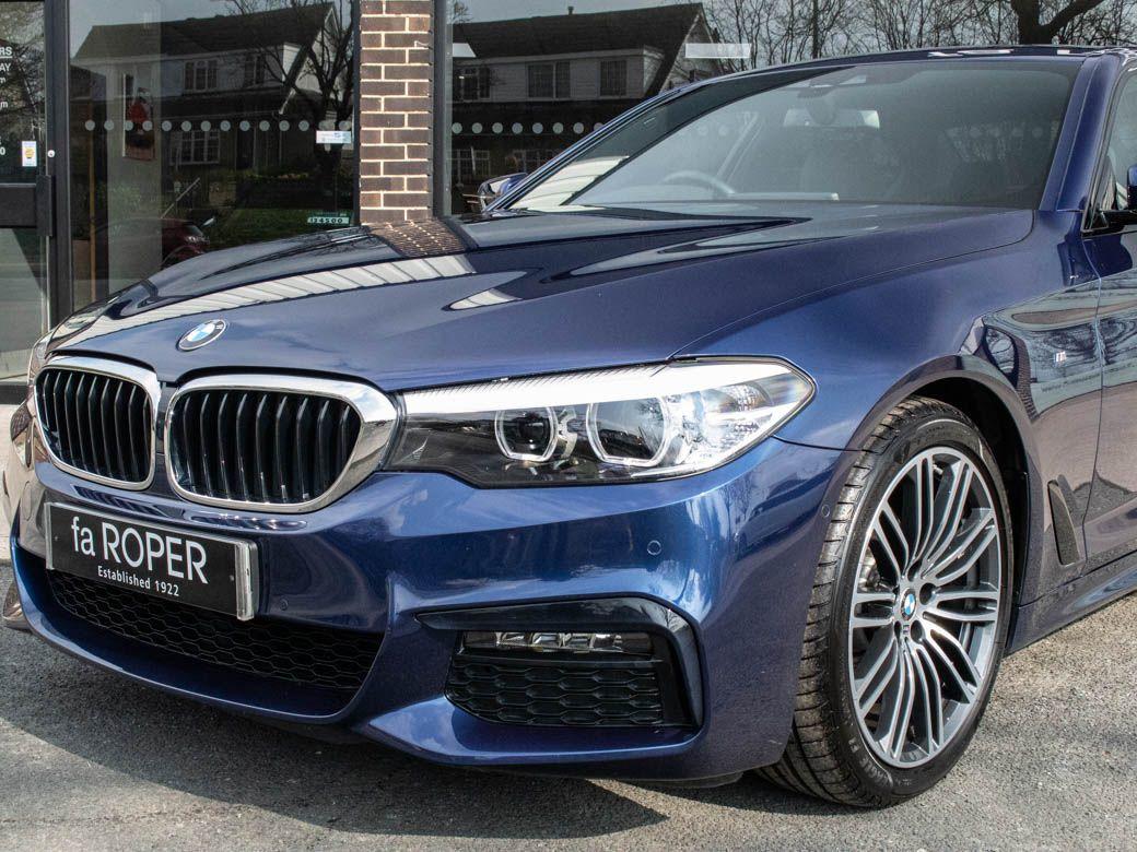 BMW 5 Series 2.0 520d xDrive M Sport Plus Auto Saloon Diesel Mediterranean Blue Metallic