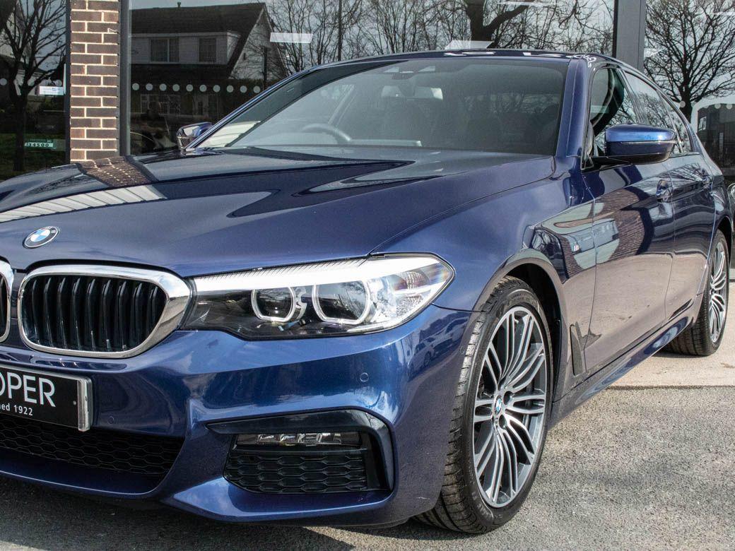 BMW 5 Series 2.0 520d xDrive M Sport Plus Auto Saloon Diesel Mediterranean Blue Metallic