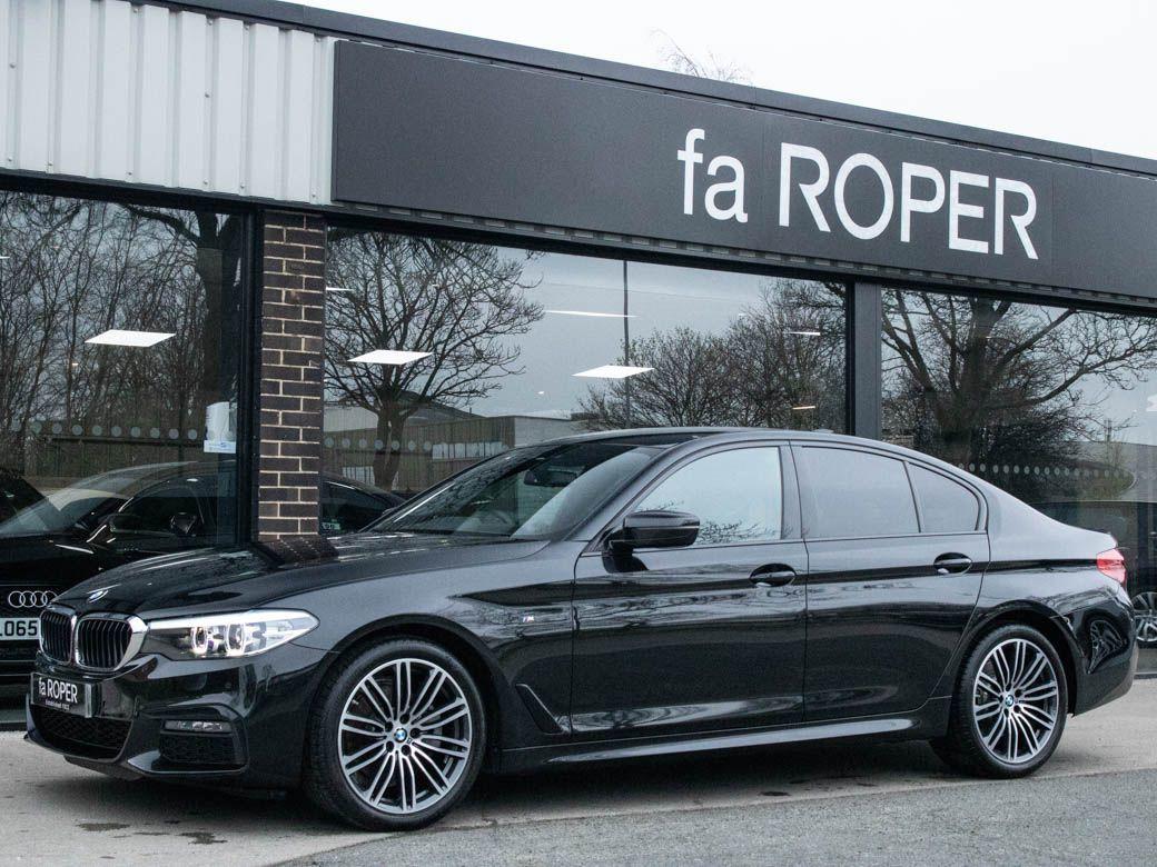 BMW 5 Series 2.0 520d MHT M Sport Plus Auto Saloon Diesel Black Sapphire Metallic