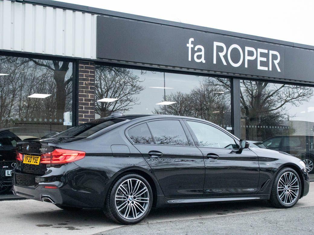 BMW 5 Series 2.0 520d MHT M Sport Plus Auto Saloon Diesel Black Sapphire Metallic