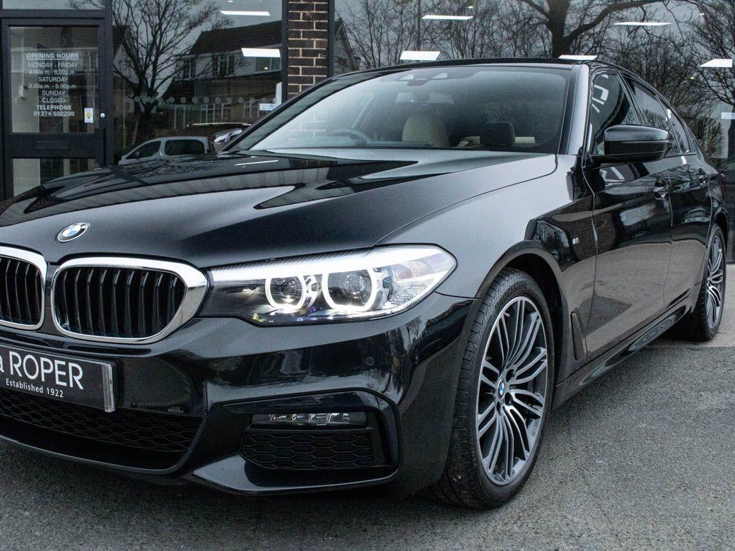 BMW 5 Series 2.0 520d MHT M Sport Plus Auto Saloon Diesel Black Sapphire Metallic