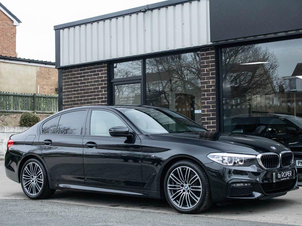 BMW 5 Series 2.0 520d MHT M Sport Plus Auto Saloon Diesel Black Sapphire Metallic