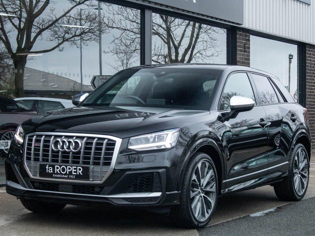 Audi SQ2 2.0 TFSI quattro S-tronic 300ps Estate Petrol Mythos Black MetallicAudi SQ2 2.0 TFSI quattro S-tronic 300ps Estate Petrol Mythos Black Metallic at fa Roper Ltd Bradford