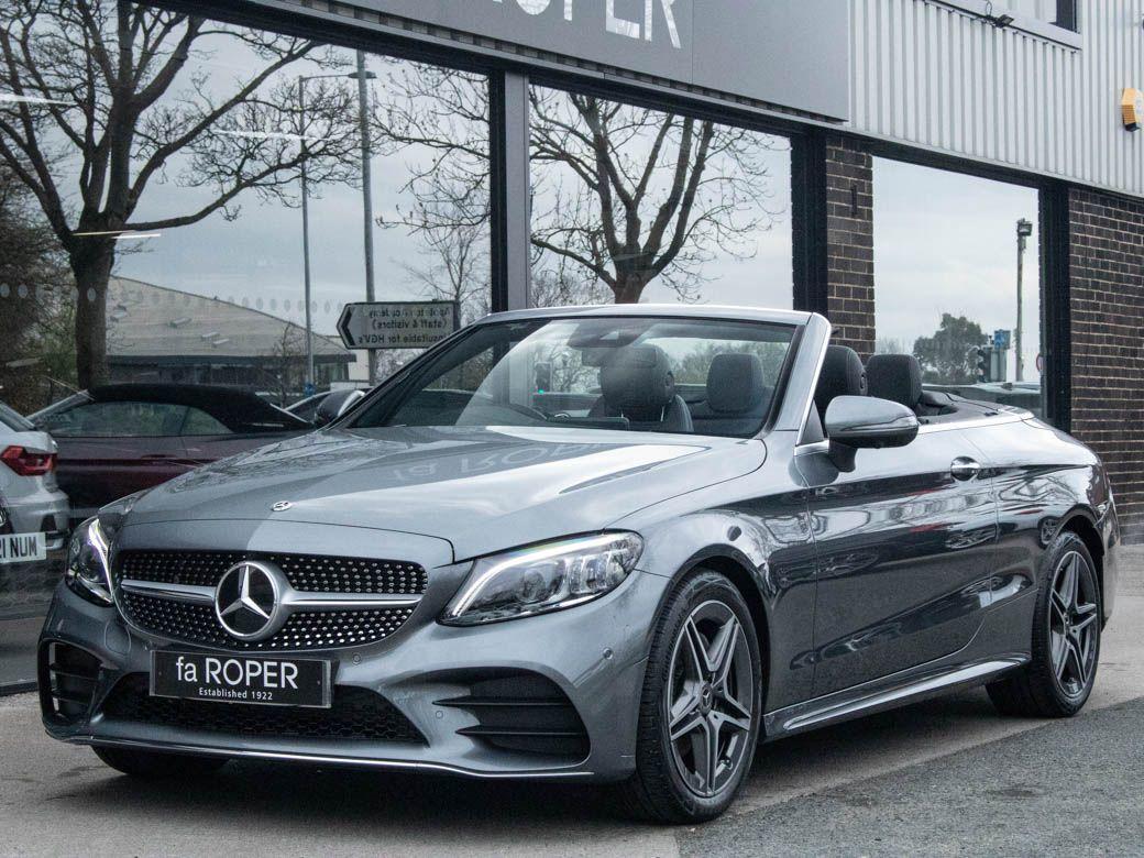 Mercedes-Benz C Class 1.5 C200 Cabriolet EQ Boost AMG Line Premium Plus 9G-Tronic Auto Convertible Petrol Selenite Grey Metallic