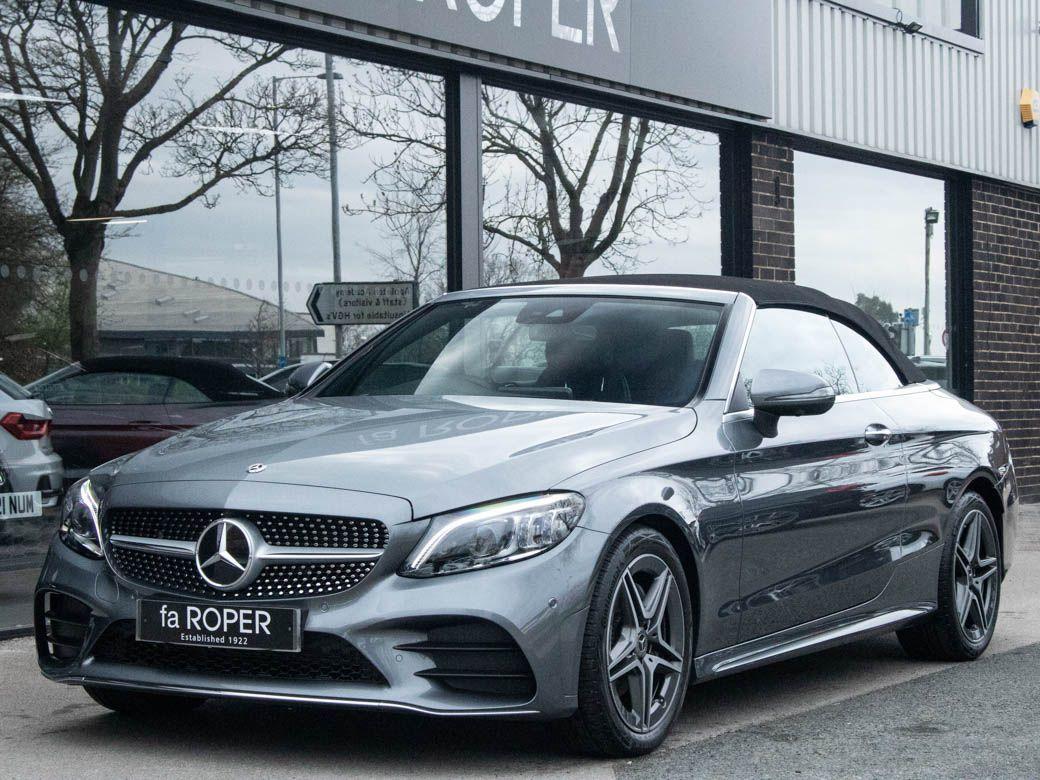 Mercedes-Benz C Class 1.5 C200 Cabriolet EQ Boost AMG Line Premium Plus 9G-Tronic Auto Convertible Petrol Selenite Grey Metallic