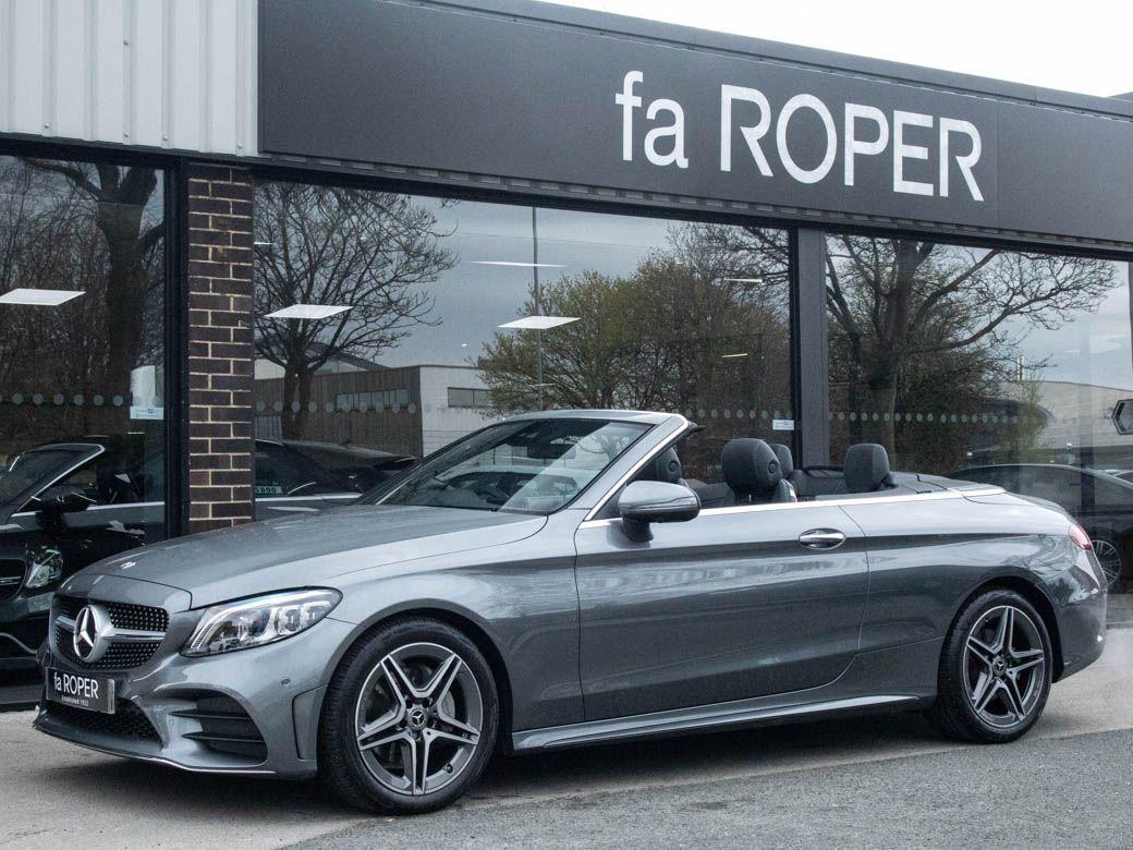 Mercedes-Benz C Class 1.5 C200 Cabriolet EQ Boost AMG Line Premium Plus 9G-Tronic Auto Convertible Petrol Selenite Grey Metallic