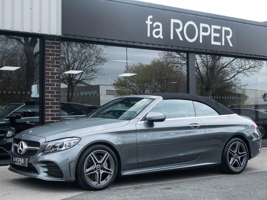 Mercedes-Benz C Class 1.5 C200 Cabriolet EQ Boost AMG Line Premium Plus 9G-Tronic Auto Convertible Petrol Selenite Grey Metallic