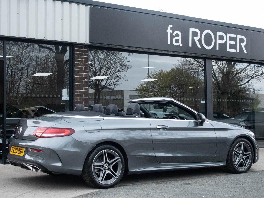 Mercedes-Benz C Class 1.5 C200 Cabriolet EQ Boost AMG Line Premium Plus 9G-Tronic Auto Convertible Petrol Selenite Grey Metallic