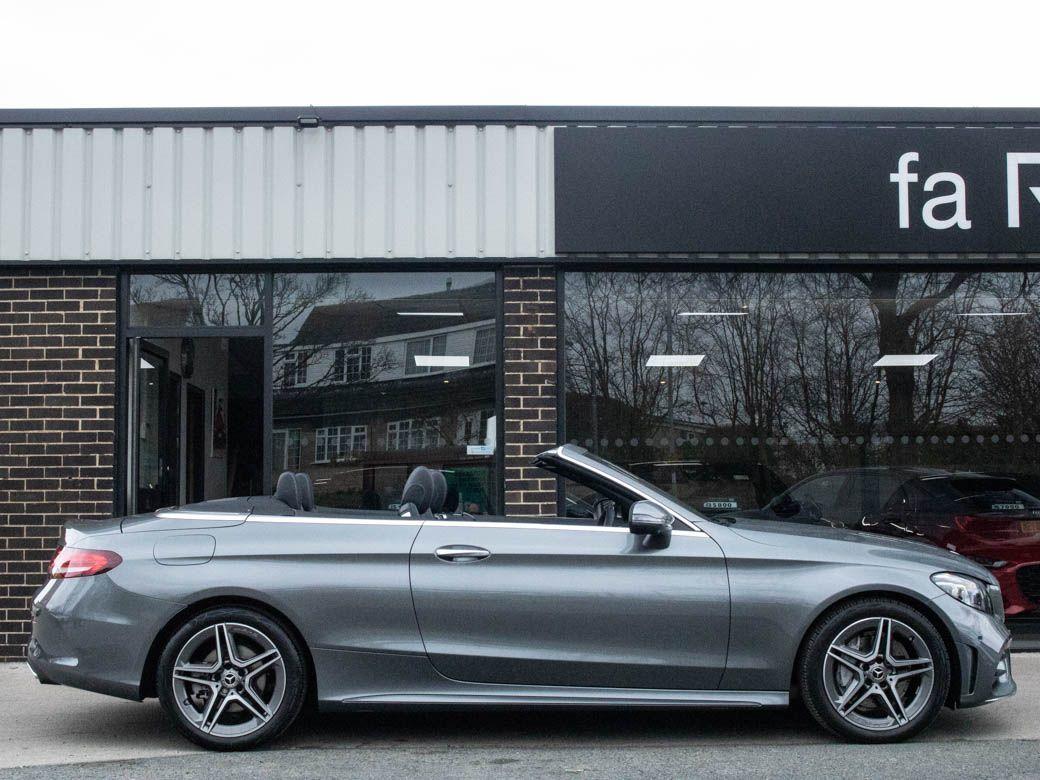 Mercedes-Benz C Class 1.5 C200 Cabriolet EQ Boost AMG Line Premium Plus 9G-Tronic Auto Convertible Petrol Selenite Grey Metallic