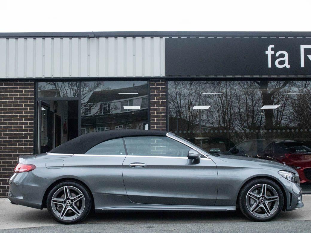 Mercedes-Benz C Class 1.5 C200 Cabriolet EQ Boost AMG Line Premium Plus 9G-Tronic Auto Convertible Petrol Selenite Grey Metallic