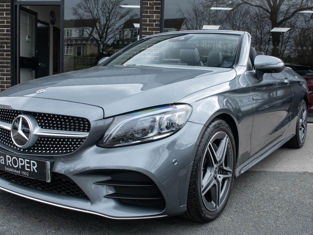 Mercedes-Benz C Class 1.5 C200 Cabriolet EQ Boost AMG Line Premium Plus 9G-Tronic Auto Convertible Petrol Selenite Grey Metallic