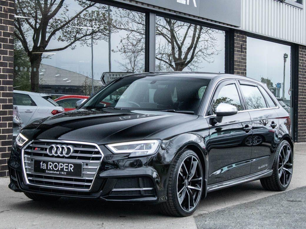 Audi A3 S3 Sportback 2.0TFSI quattro Manual 6 Speed 310ps Hatchback Petrol Brilliant BlackAudi A3 S3 Sportback 2.0TFSI quattro Manual 6 Speed 310ps Hatchback Petrol Brilliant Black at fa Roper Ltd Bradford