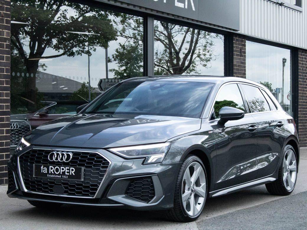 Audi A3 Sportback 1.5 TFSI 35 S Line S-tronic 150ps Hatchback Petrol Daytona Grey Metallic