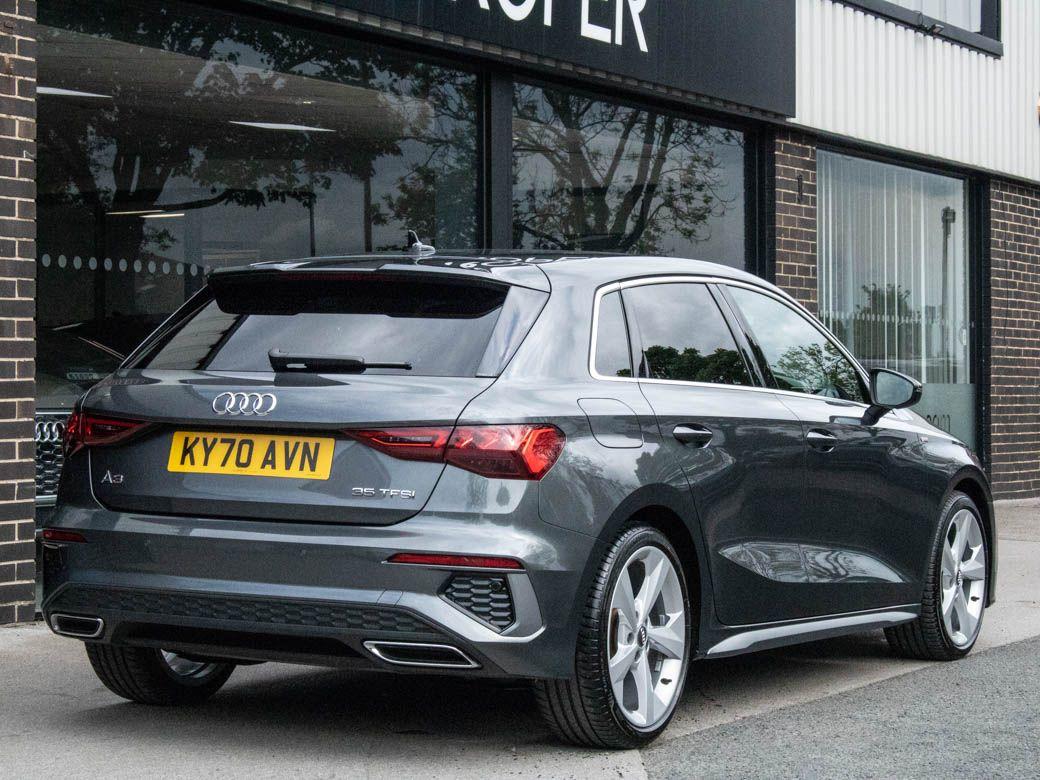 Audi A3 Sportback 1.5 TFSI 35 S Line S-tronic 150ps Hatchback Petrol Daytona Grey Metallic