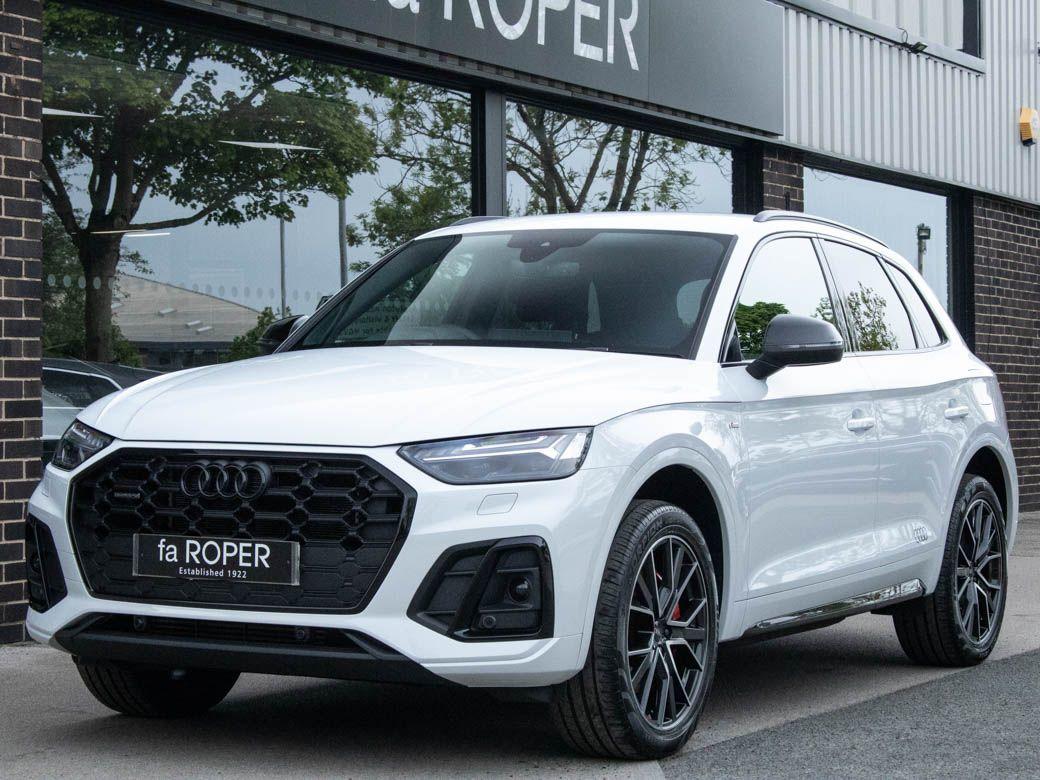 Audi Q5 2.0 TFSIe 50 Edition 1 quattro S-tronic PHEV Estate Petrol / Electric Hybrid Glacier White Metallic