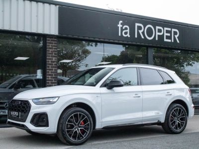 Audi Q5 2.0 TFSIe 50 Edition 1 quattro S-tronic PHEV Estate Petrol / Electric Hybrid Glacier White Metallic