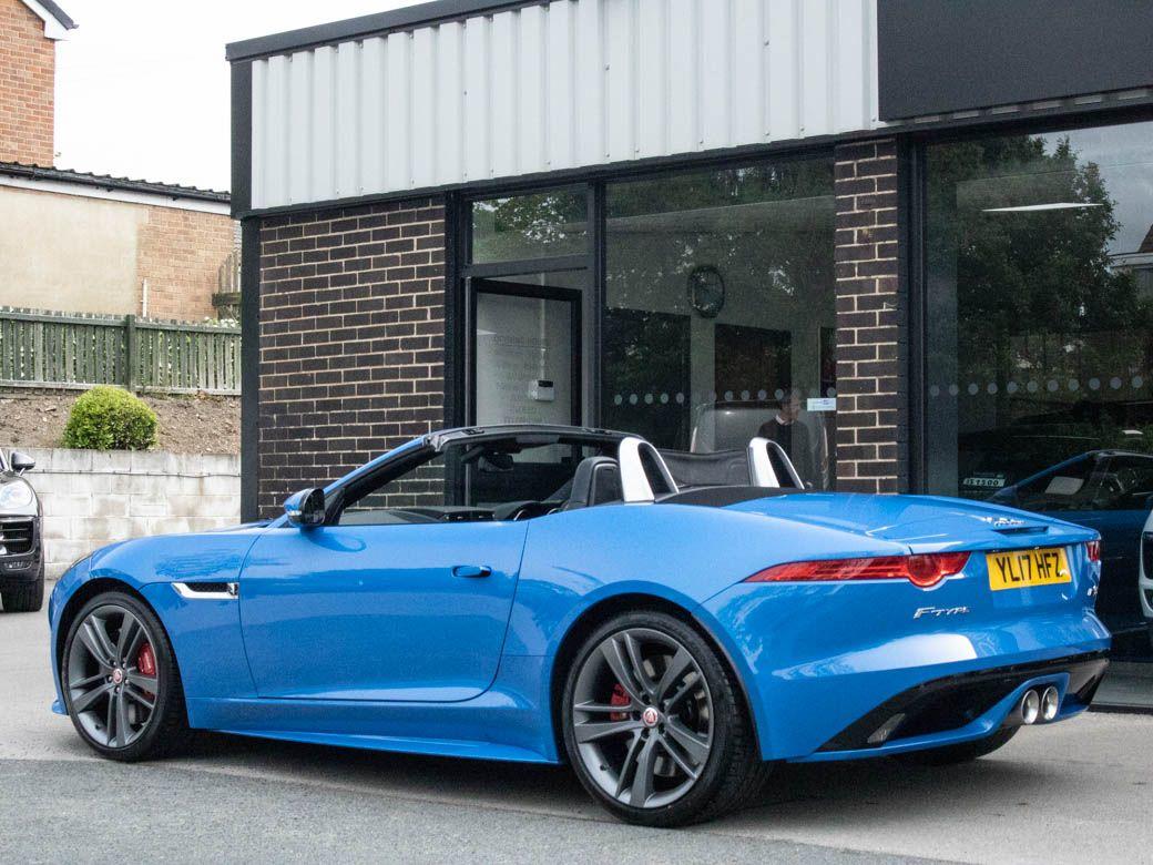 Jaguar F-Type Convertible 3.0 V6 S British Design Edition AWD Auto 380ps Convertible Petrol Ultra Blue Metallic