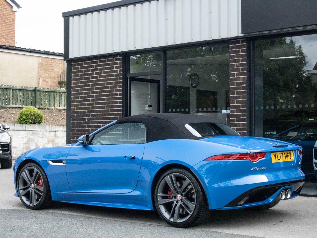 Jaguar F-Type Convertible 3.0 V6 S British Design Edition AWD Auto 380ps Convertible Petrol Ultra Blue Metallic