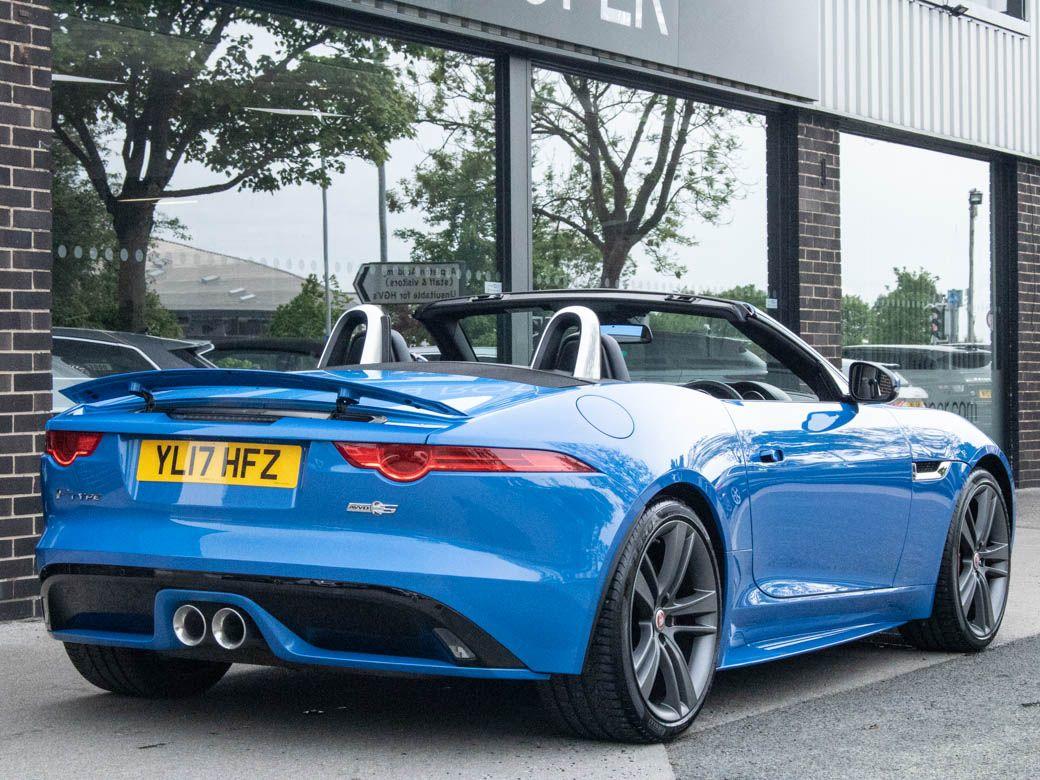 Jaguar F-Type Convertible 3.0 V6 S British Design Edition AWD Auto 380ps Convertible Petrol Ultra Blue Metallic