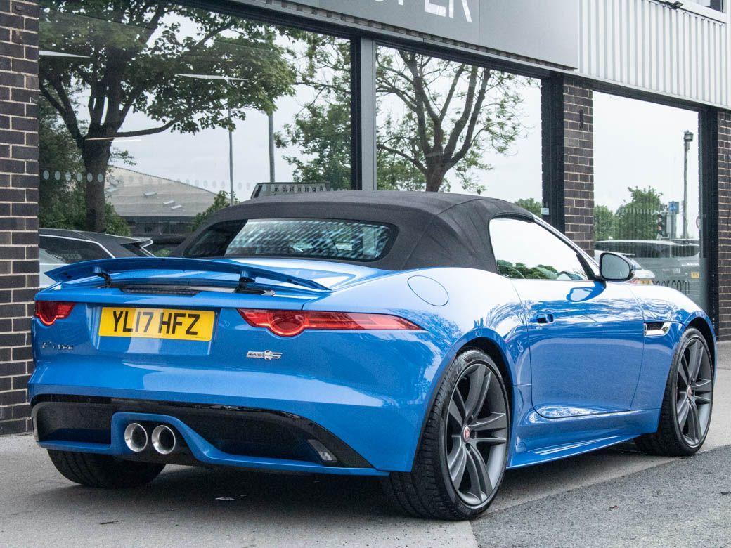 Jaguar F-Type Convertible 3.0 V6 S British Design Edition AWD Auto 380ps Convertible Petrol Ultra Blue Metallic