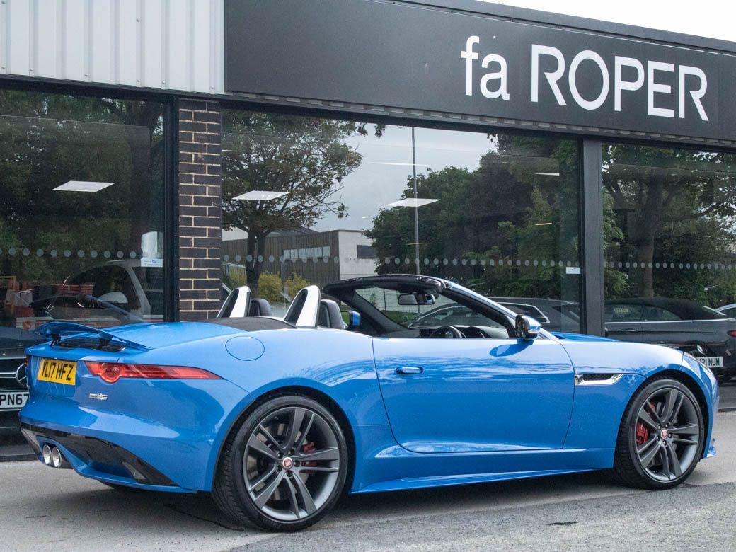 Jaguar F-Type Convertible 3.0 V6 S British Design Edition AWD Auto 380ps Convertible Petrol Ultra Blue Metallic