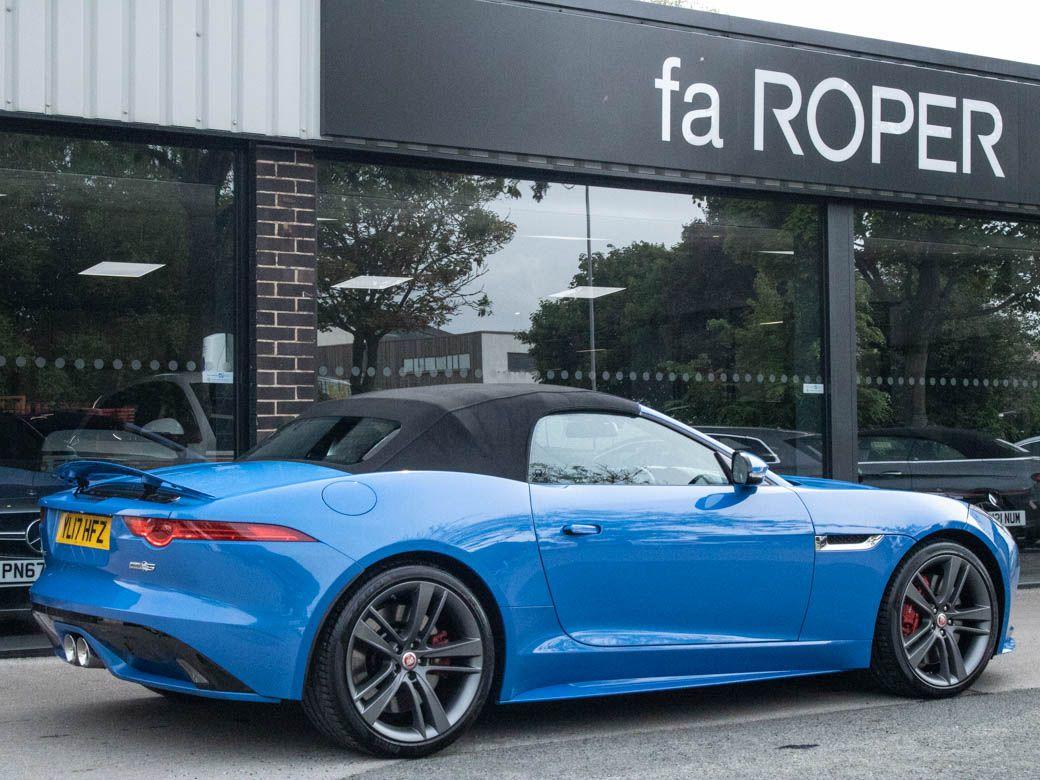 Jaguar F-Type Convertible 3.0 V6 S British Design Edition AWD Auto 380ps Convertible Petrol Ultra Blue Metallic