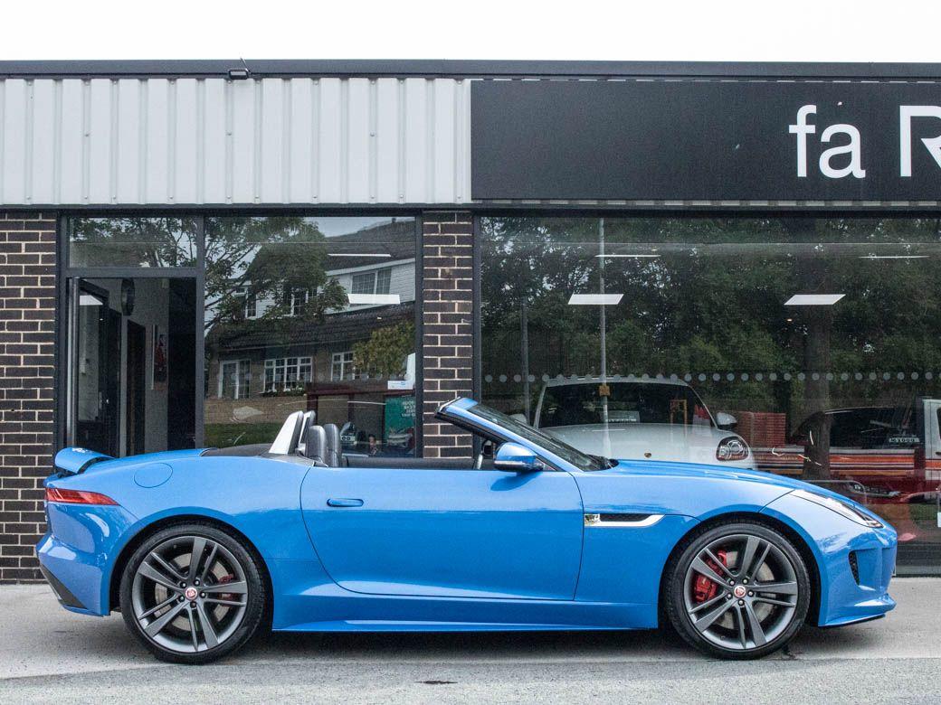 Jaguar F-Type Convertible 3.0 V6 S British Design Edition AWD Auto 380ps Convertible Petrol Ultra Blue Metallic