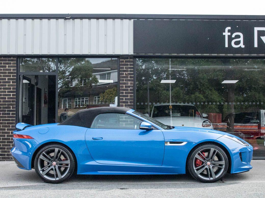 Jaguar F-Type Convertible 3.0 V6 S British Design Edition AWD Auto 380ps Convertible Petrol Ultra Blue Metallic