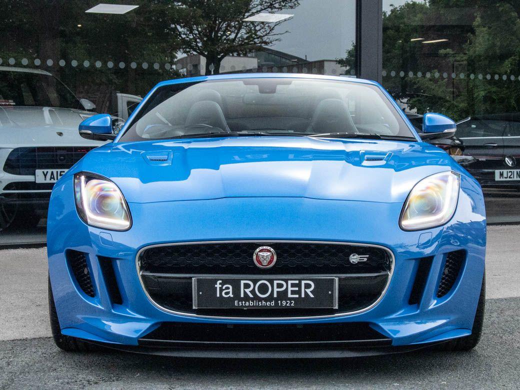 Jaguar F-Type Convertible 3.0 V6 S British Design Edition AWD Auto 380ps Convertible Petrol Ultra Blue Metallic