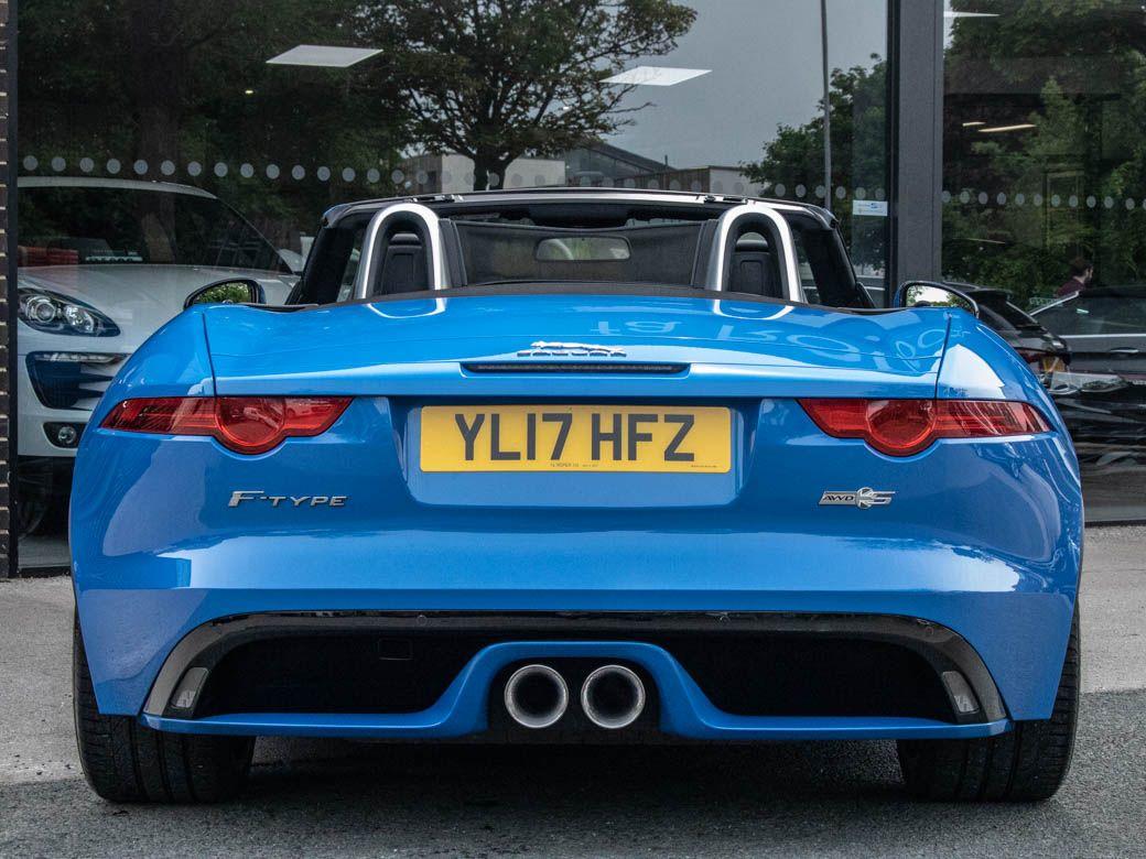 Jaguar F-Type Convertible 3.0 V6 S British Design Edition AWD Auto 380ps Convertible Petrol Ultra Blue Metallic