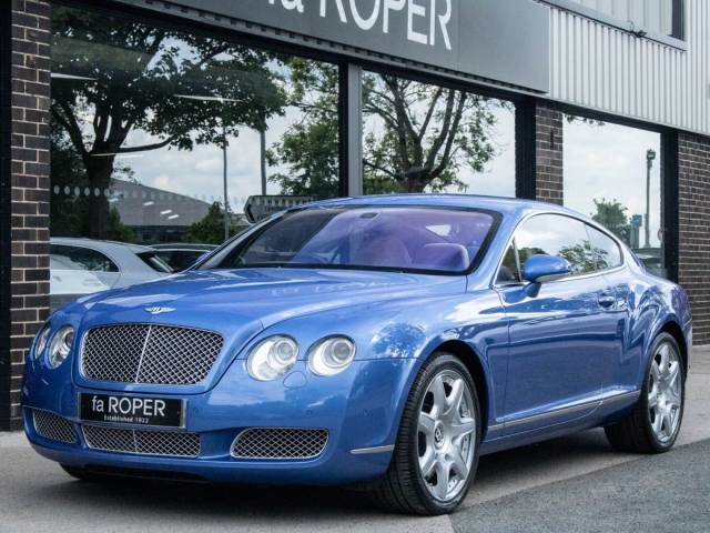 Bentley Continental GT 6.0 W12 Mulliner Driving Spec Auto Coupe Petrol Blue