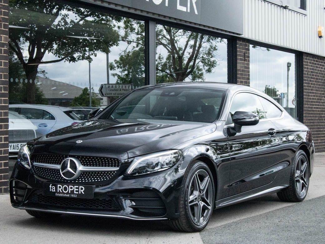 Mercedes-Benz C Class 2.0 Coupe C220d AMG Line Premium 9G-Tronic Coupe Diesel Obsidian Black Metallic