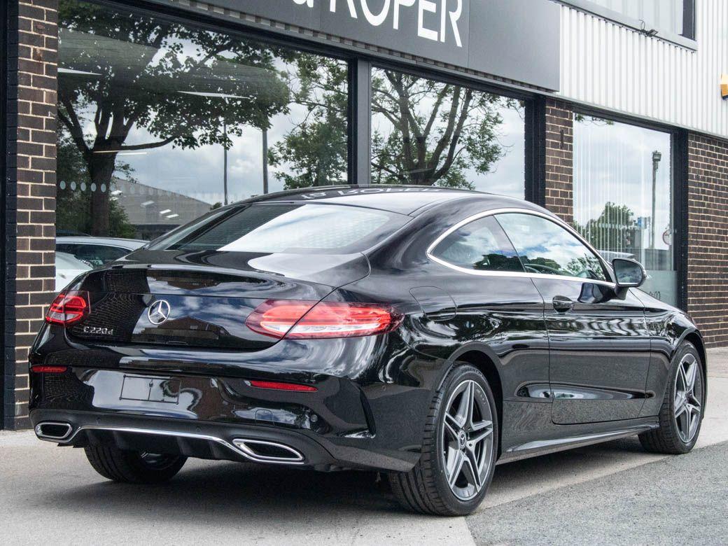 Mercedes-Benz C Class 2.0 Coupe C220d AMG Line Premium 9G-Tronic Coupe Diesel Obsidian Black Metallic