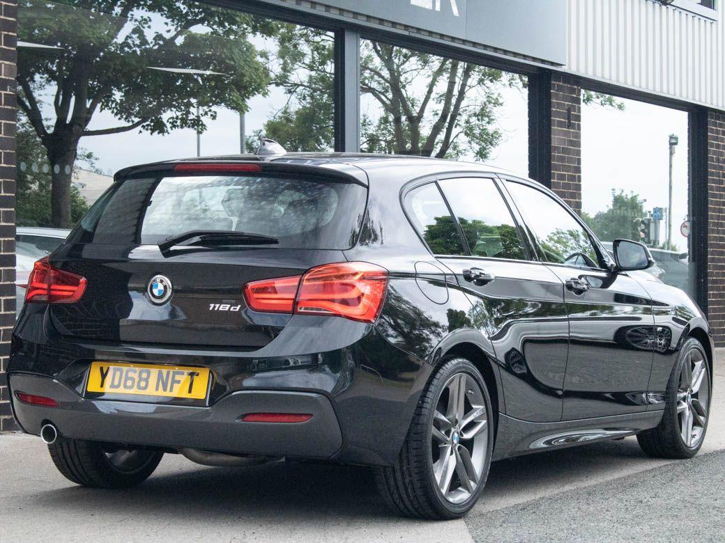 BMW 1 Series 2.0 118d M Sport 5 door Auto 150ps Hatchback Diesel Black Sapphire Metallic