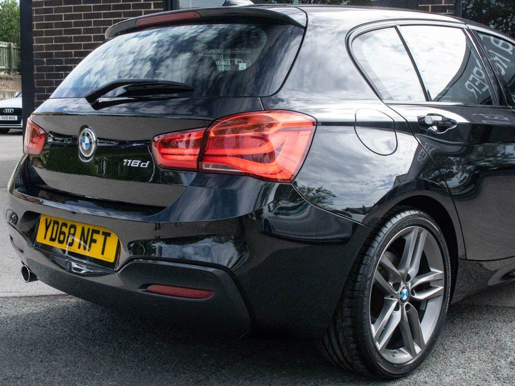 BMW 1 Series 2.0 118d M Sport 5 door Auto 150ps Hatchback Diesel Black Sapphire Metallic