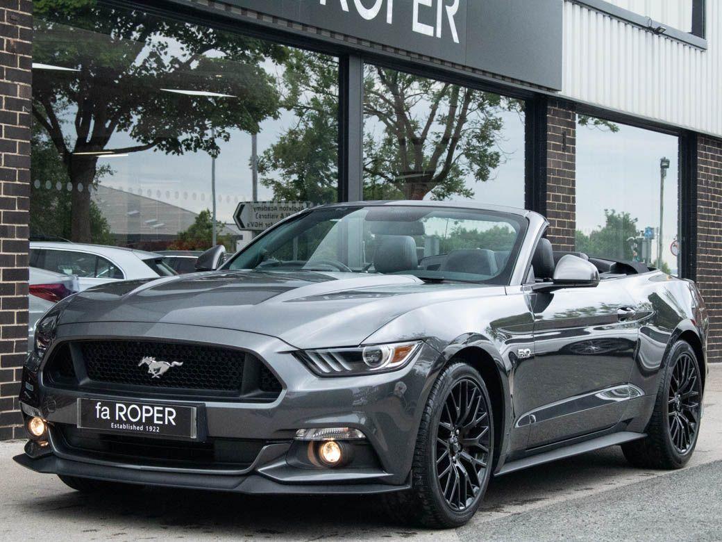 Ford Mustang 5.0 V8 GT Convertible Auto 416ps Convertible Petrol Magnetic Grey Premium MetallicFord Mustang 5.0 V8 GT Convertible Auto 416ps Convertible Petrol Magnetic Grey Premium Metallic at fa Roper Ltd Bradford