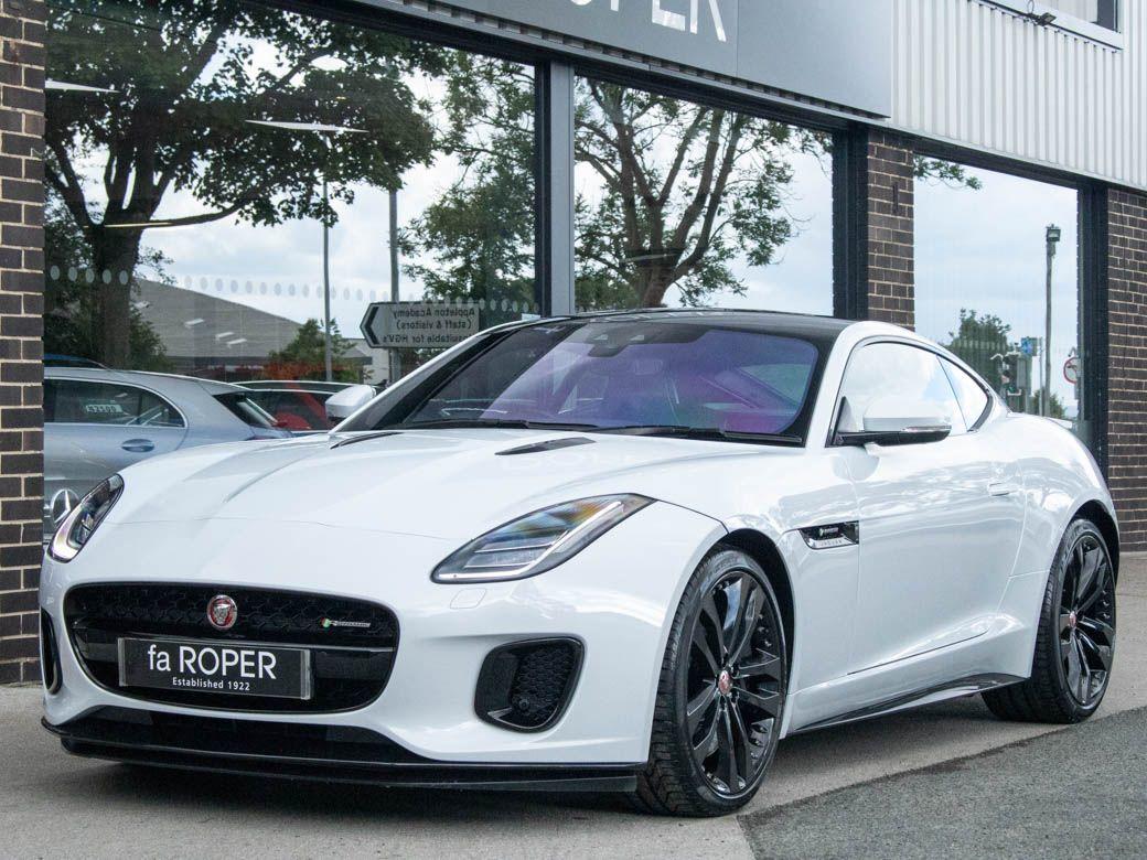 Jaguar F-Type 3.0V6 R-Dynamic Auto 380ps Coupe Petrol Yulong White Metallic