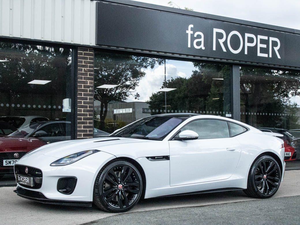 Jaguar F-Type 3.0V6 R-Dynamic Auto 380ps Coupe Petrol Yulong White Metallic