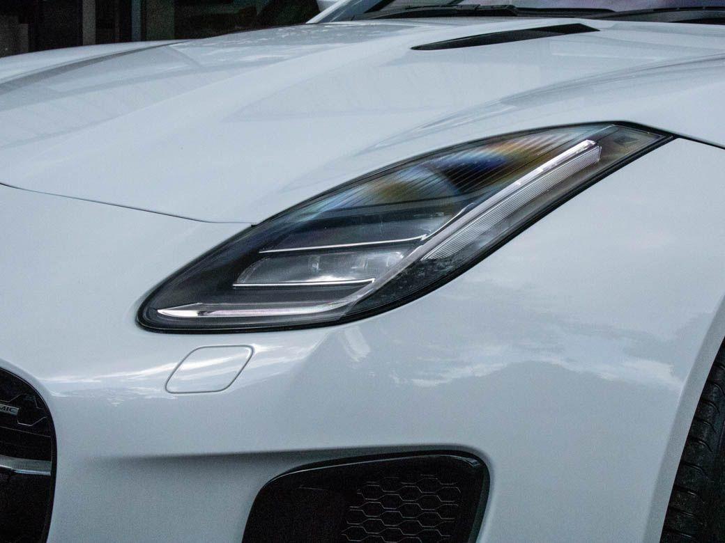 Jaguar F-Type 3.0V6 R-Dynamic Auto 380ps Coupe Petrol Yulong White Metallic