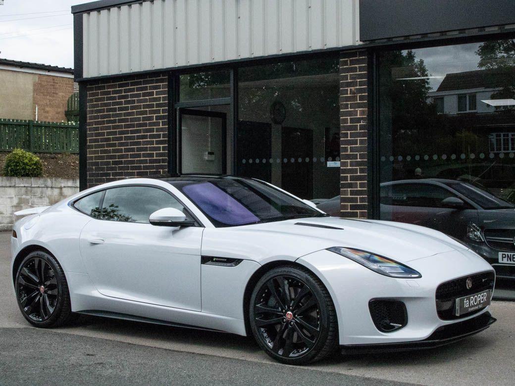 Jaguar F-Type 3.0V6 R-Dynamic Auto 380ps Coupe Petrol Yulong White Metallic