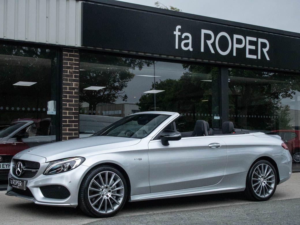 Mercedes-Benz C Class C43 AMG Cabriolet 3.0V6 4MATIC Premium Plus Auto 367ps Convertible Petrol Iridium Silver Metallic