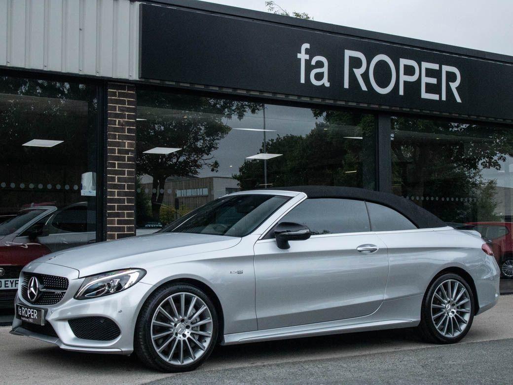 Mercedes-Benz C Class C43 AMG Cabriolet 3.0V6 4MATIC Premium Plus Auto 367ps Convertible Petrol Iridium Silver Metallic