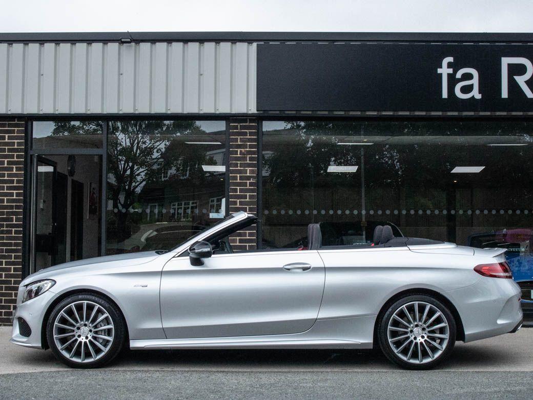 Mercedes-Benz C Class C43 AMG Cabriolet 3.0V6 4MATIC Premium Plus Auto 367ps Convertible Petrol Iridium Silver Metallic