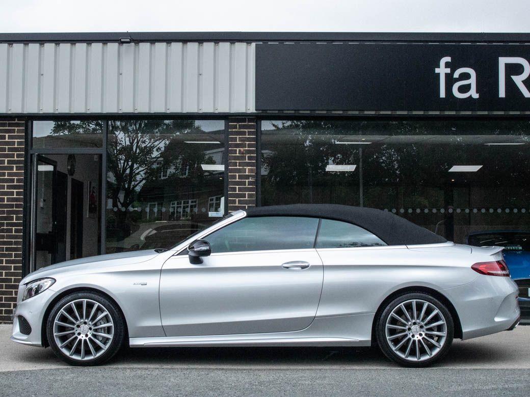 Mercedes-Benz C Class C43 AMG Cabriolet 3.0V6 4MATIC Premium Plus Auto 367ps Convertible Petrol Iridium Silver Metallic