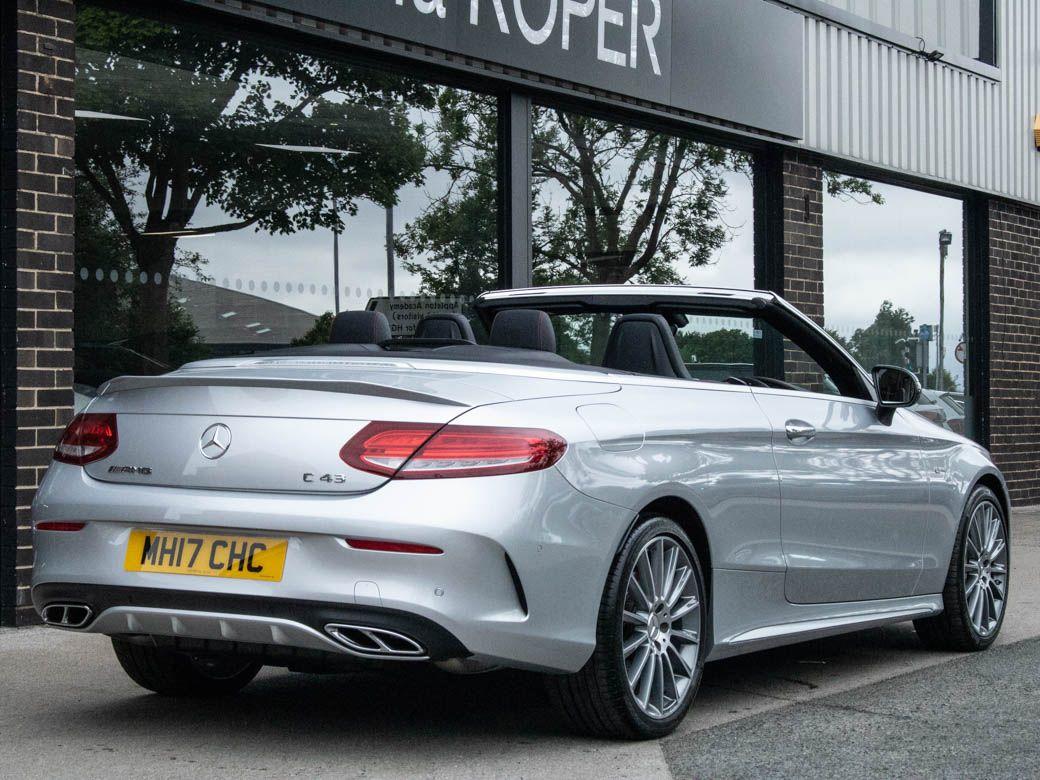 Mercedes-Benz C Class C43 AMG Cabriolet 3.0V6 4MATIC Premium Plus Auto 367ps Convertible Petrol Iridium Silver Metallic