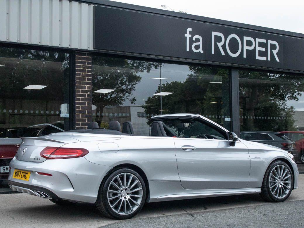 Mercedes-Benz C Class C43 AMG Cabriolet 3.0V6 4MATIC Premium Plus Auto 367ps Convertible Petrol Iridium Silver Metallic