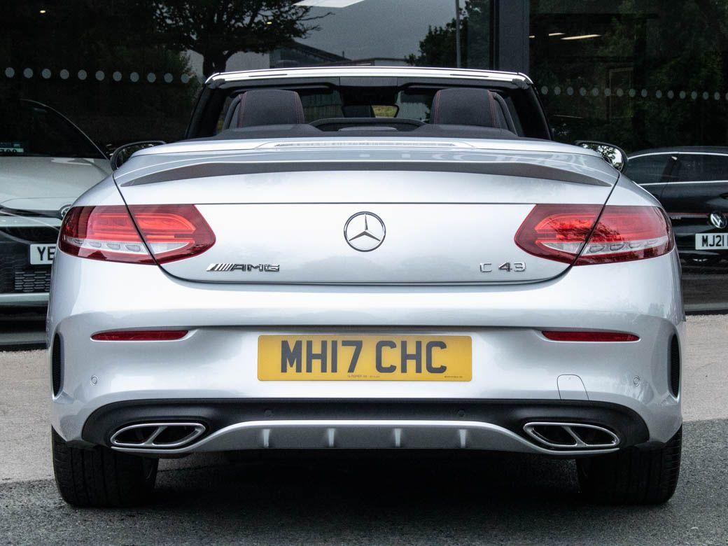 Mercedes-Benz C Class C43 AMG Cabriolet 3.0V6 4MATIC Premium Plus Auto 367ps Convertible Petrol Iridium Silver Metallic