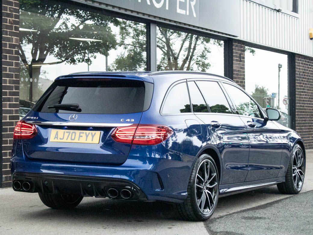 Mercedes-Benz C Class 3.0 C43 AMG Edition 4MATIC Estate Premium Plus 9G-tronic Auto 390ps Estate Petrol Brilliant Blue Metallic